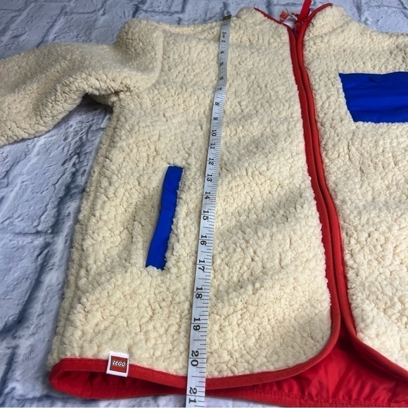 NEW Lego Sherpa jacket youth size medium 8 to 10 - Picture 12 of 13